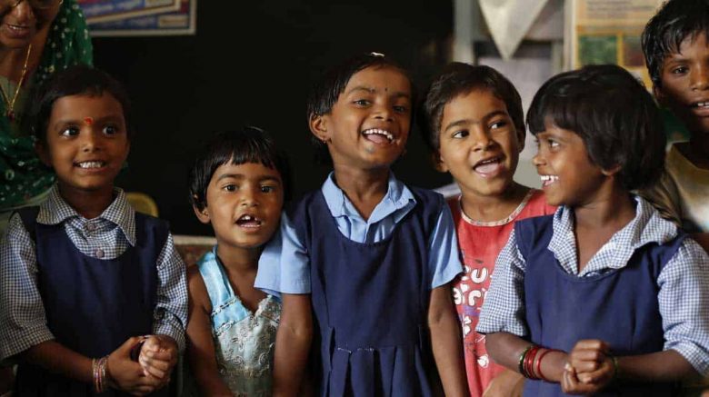 Enthusiastic children